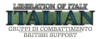 Italy: Italian Gruppi di Combattimento (British)